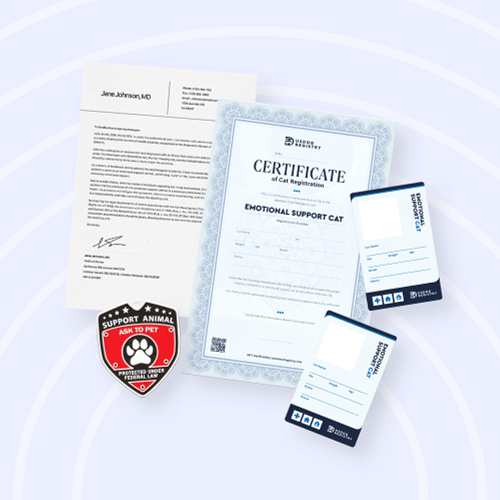 Basic Kit + Signed ESA Letter for Cat