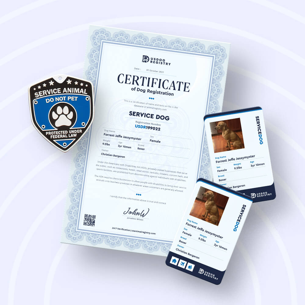 Service Dog Basic Registration Kit