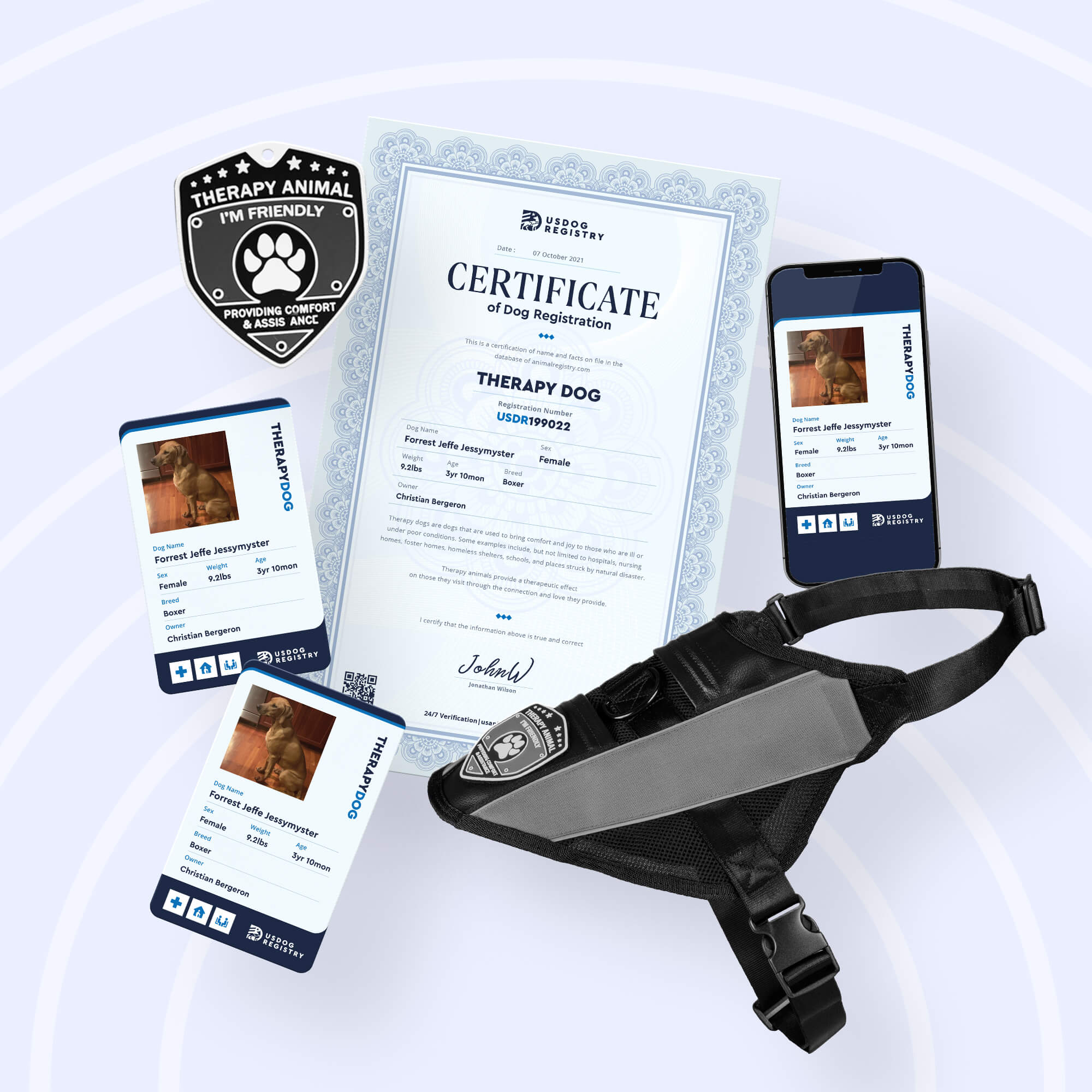 Therapy Dog Complete Protection Kit