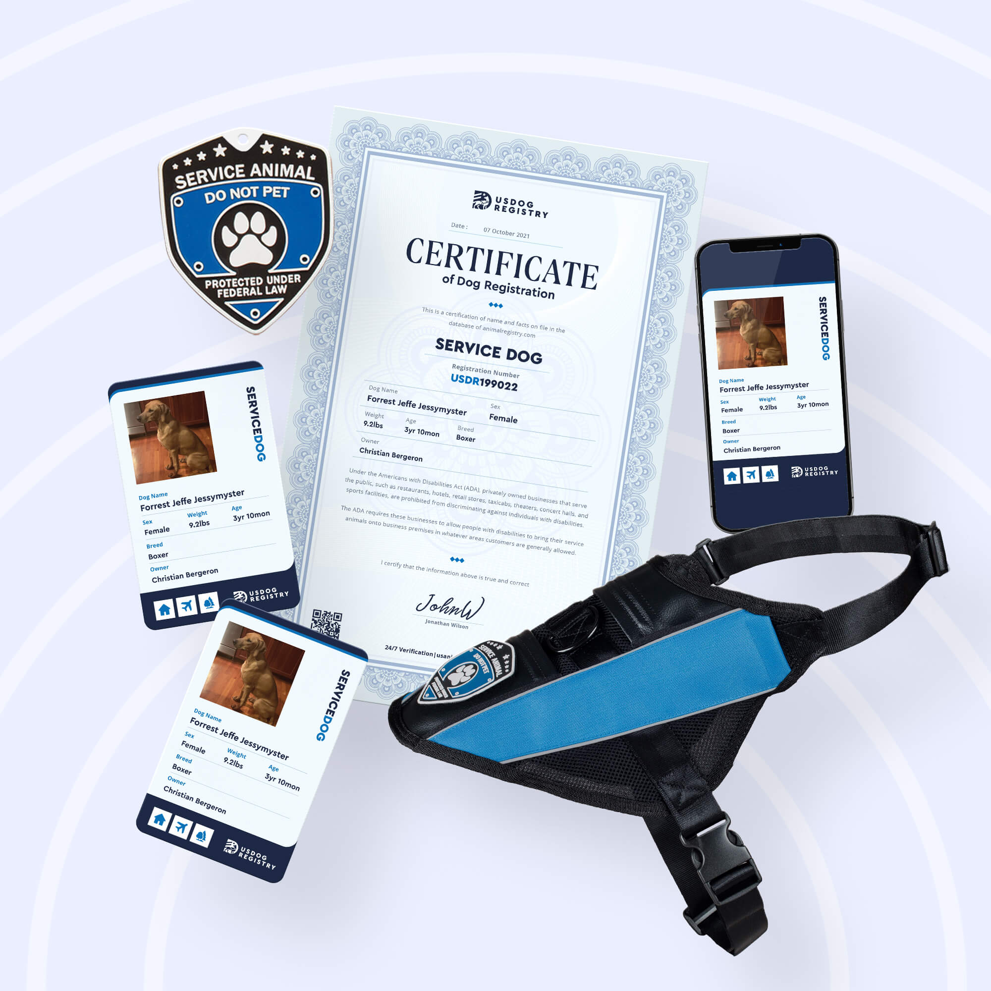 Service Dog Complete Protection Kit