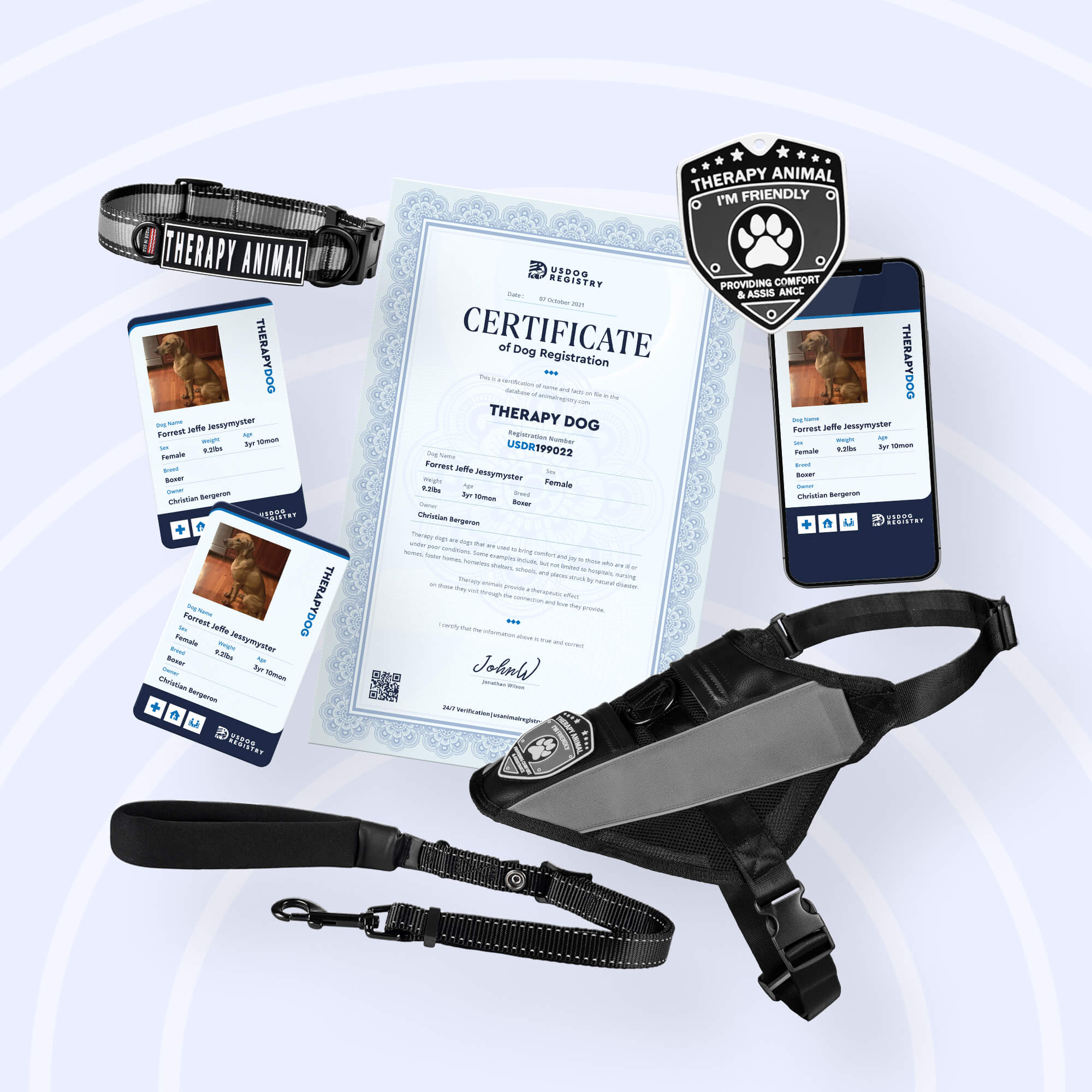 Therapy Dog Deluxe Peace of Mind Kit